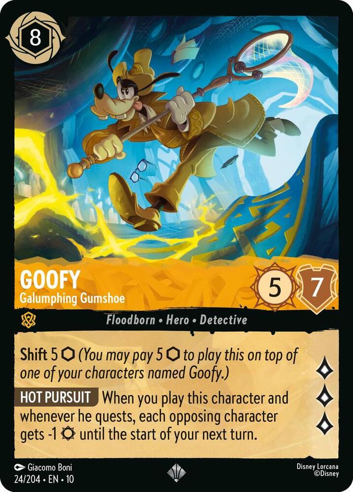 Goofy | Galumphing Gumshoe [Super Rare - 24/204]