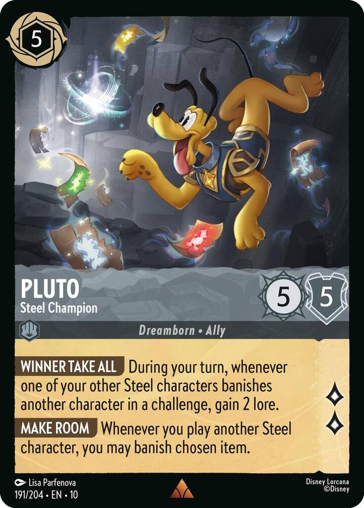 Pluto | Steel Champion [Rare - 191/204]