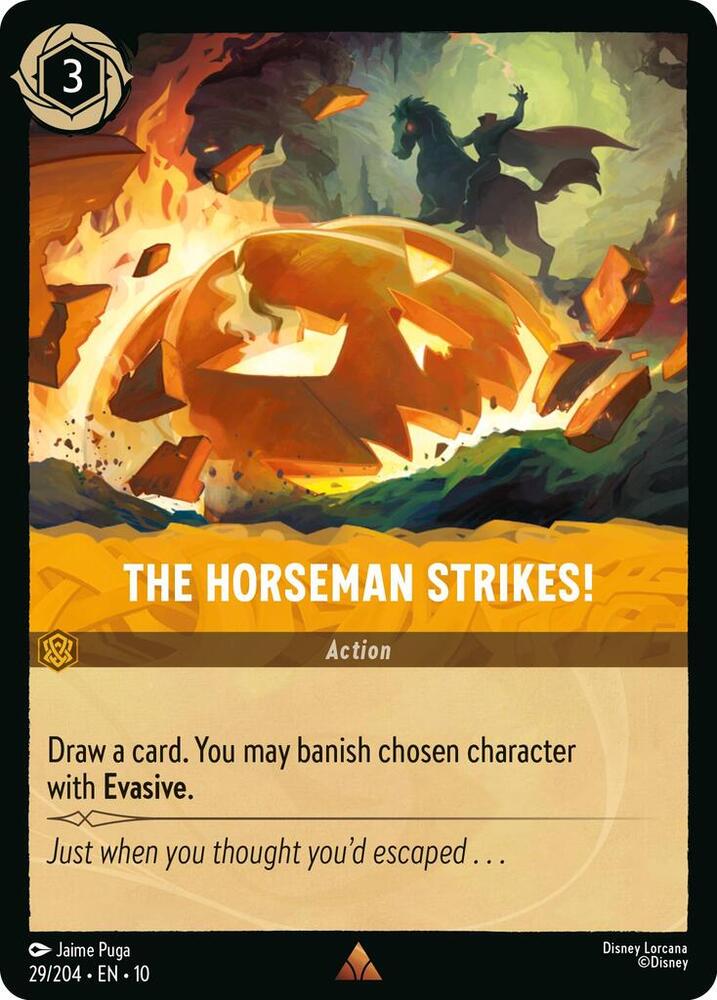 The Horseman Strikes! [Rare - 29/204]
