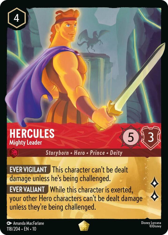 Hercules | Mighty Leader [Legendary - 118/204]