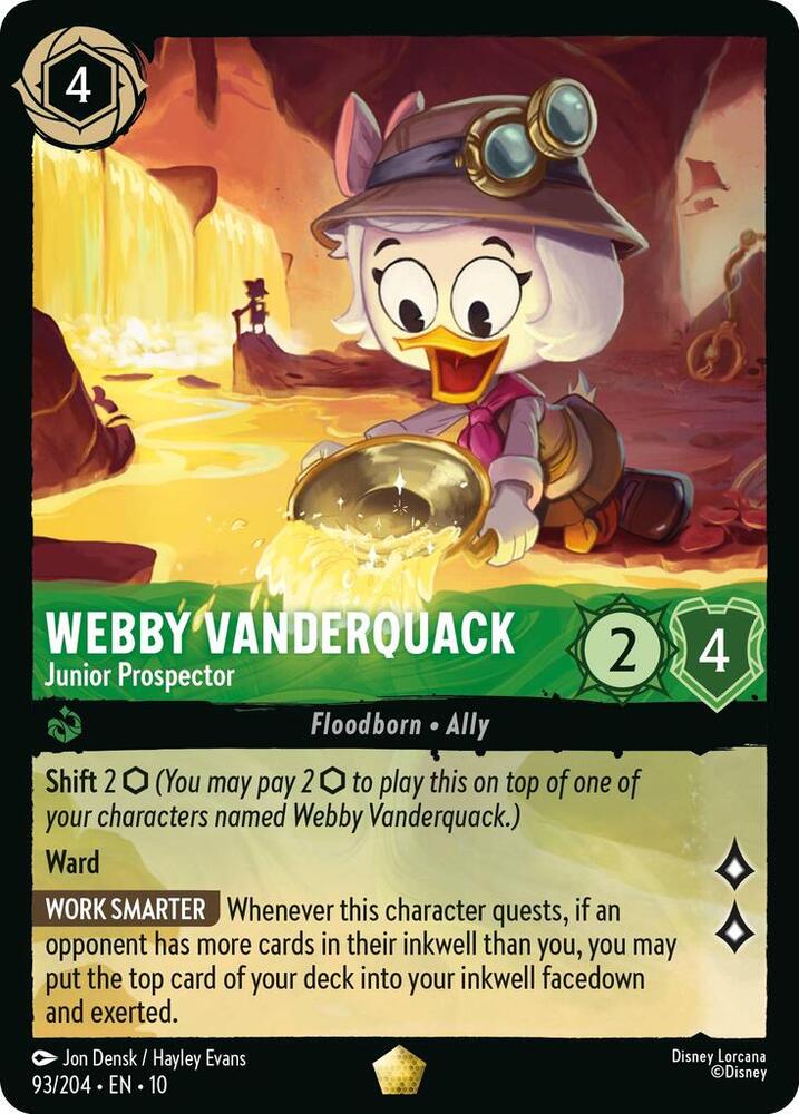 Webby Vanderquack | Junior Prospector [Legendary - 93/204]