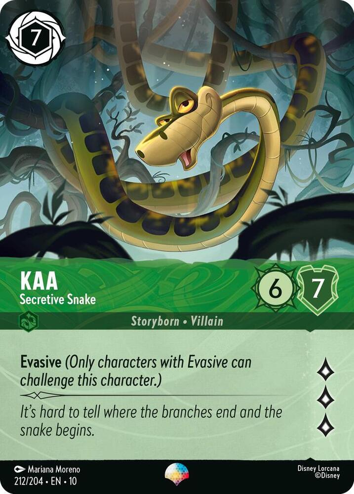 Kaa | Secretive Snake [Epic - 212/204]