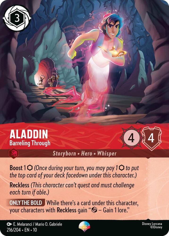 Aladdin | Barreling Through [Epic - 216/204]