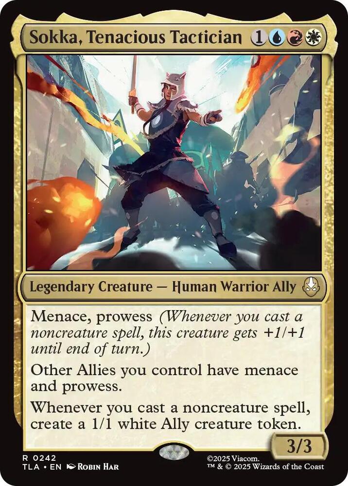 Sokka, Tenacious Tactician [0242 - ENG]