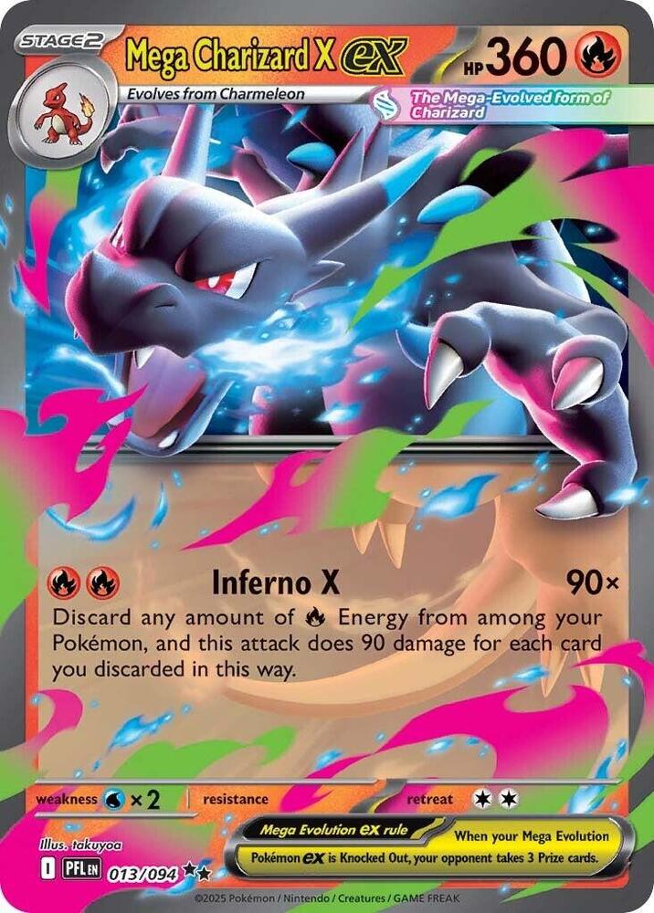 Mega Charizard X ex [013/094 - ENG]