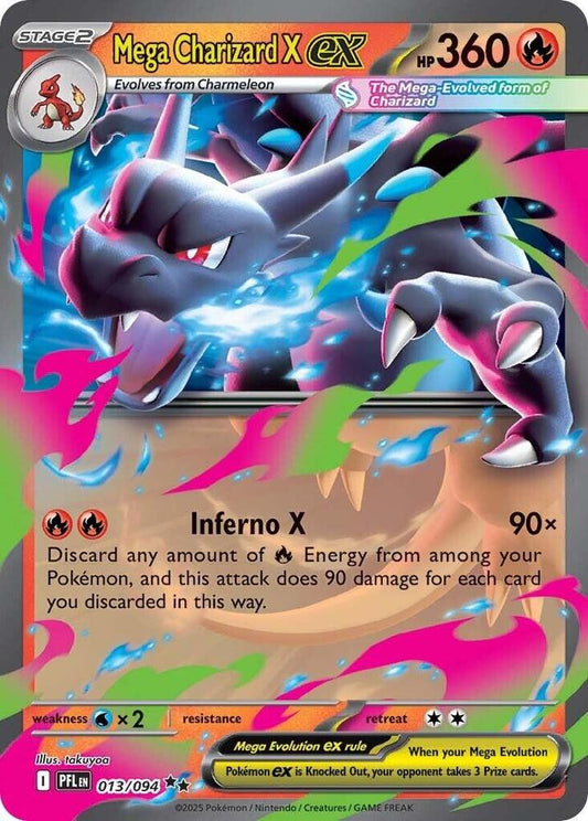 Mega Charizard X ex [013/094 - ENG]