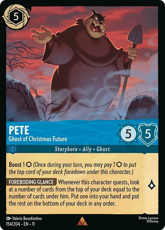 Pete | Ghost of Christmas Future [Rare - 154/204]