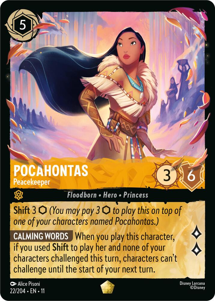 Pocahontas | Peacekeeper [Legendary - 22/204]