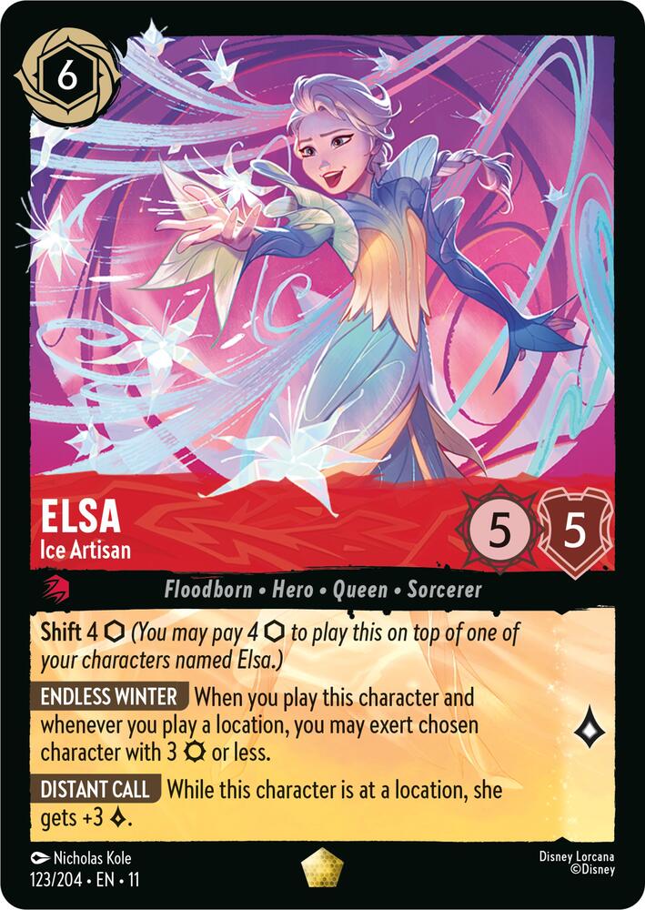 Elsa | Ice Artisan [Legendary - 123/204]
