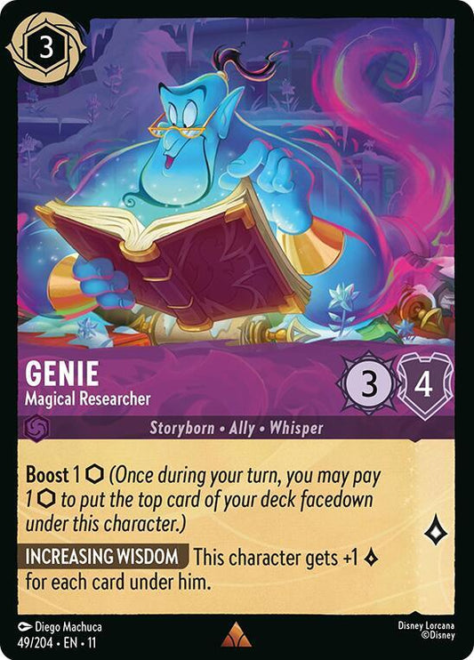Genie | Magical Researcher [Rare - 49/204]