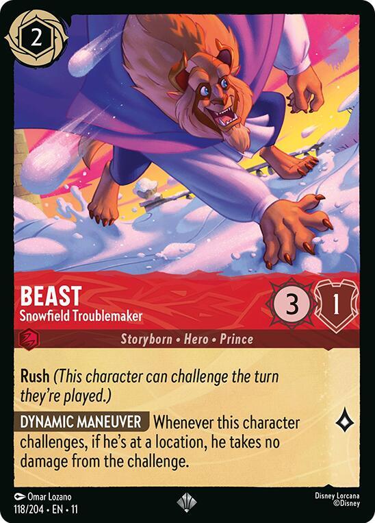 Beast | Snowfield Troublemaker [Super Rare - 118/204]