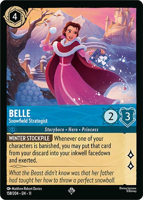 Belle | Snowfield Strategist [Super Rare - 158/204]