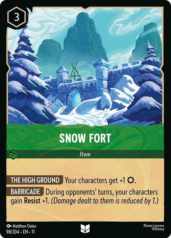 Snow Fort [Uncommon - 98/204]