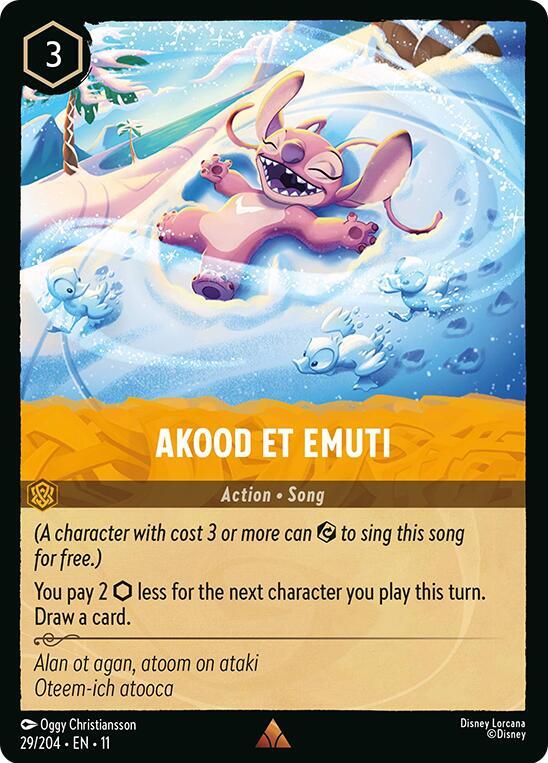 Akood Et Emuti [Rare - 29/204]