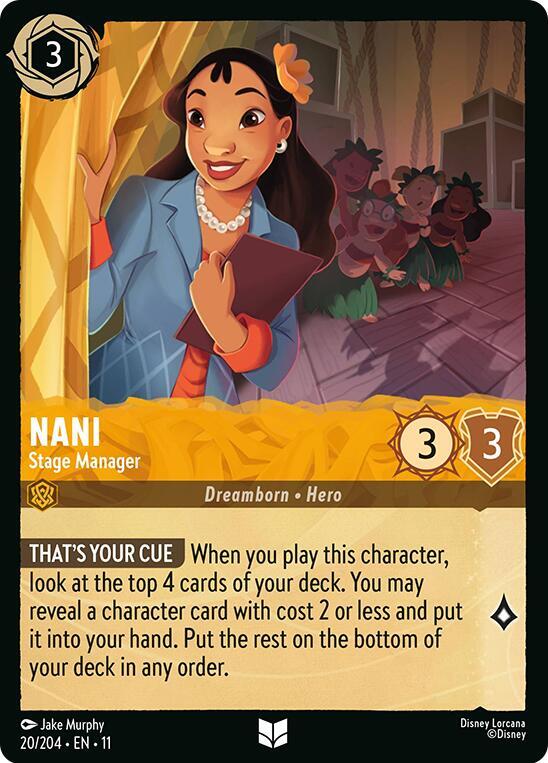 Nani | Stage Manager [Uncommon - 20/204]