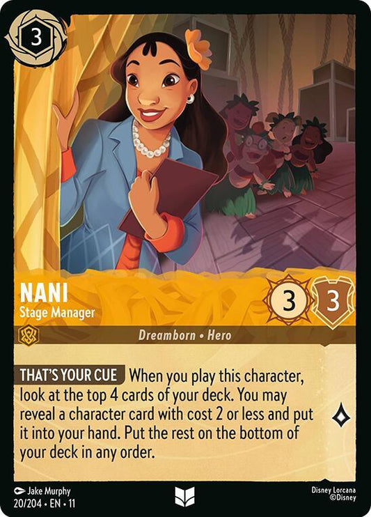 Nani | Stage Manager [Uncommon - 20/204]