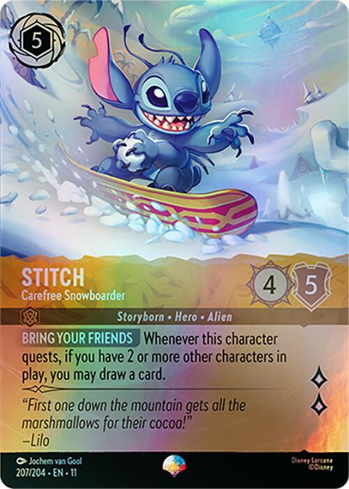 Stitch | Carefree Snowboarder [Epic - 207/204]