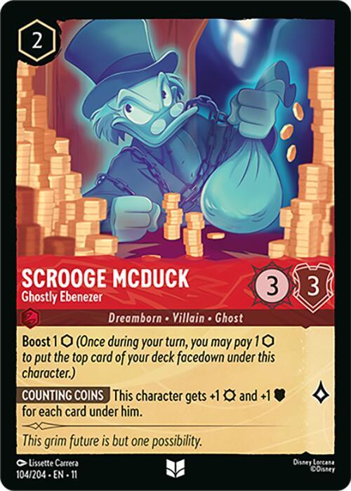 Scrooge McDuck | Ghostly Ebenezer [Uncommon - 104/204]