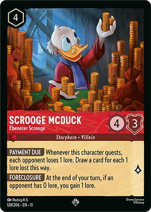 Scrooge McDuck | Ebenezer Scrooge [Super Rare - 124/204]