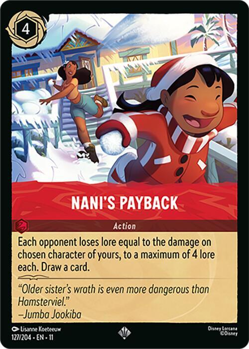 Nani’s Payback [Super Rare - 127/204]