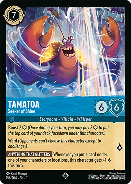 Tamatoa | Seeker of Shine [Super Rare - 156/204]