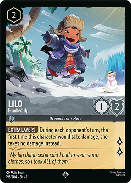 Lilo | Bundled Up [Super Rare - 195/204]