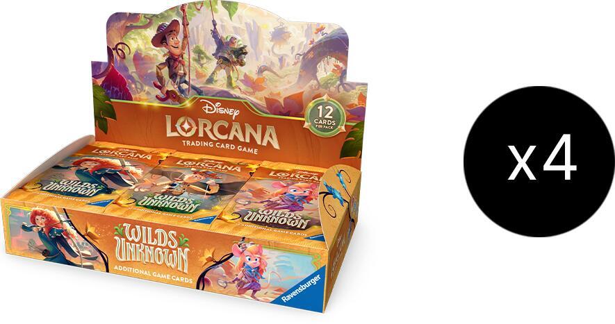 Lorcana Wilds Unknown Booster Box Case [ENG]
