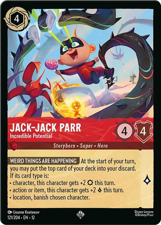 Jack-Jack Parr | Incredible Potential [Super Rare - 121/204]
