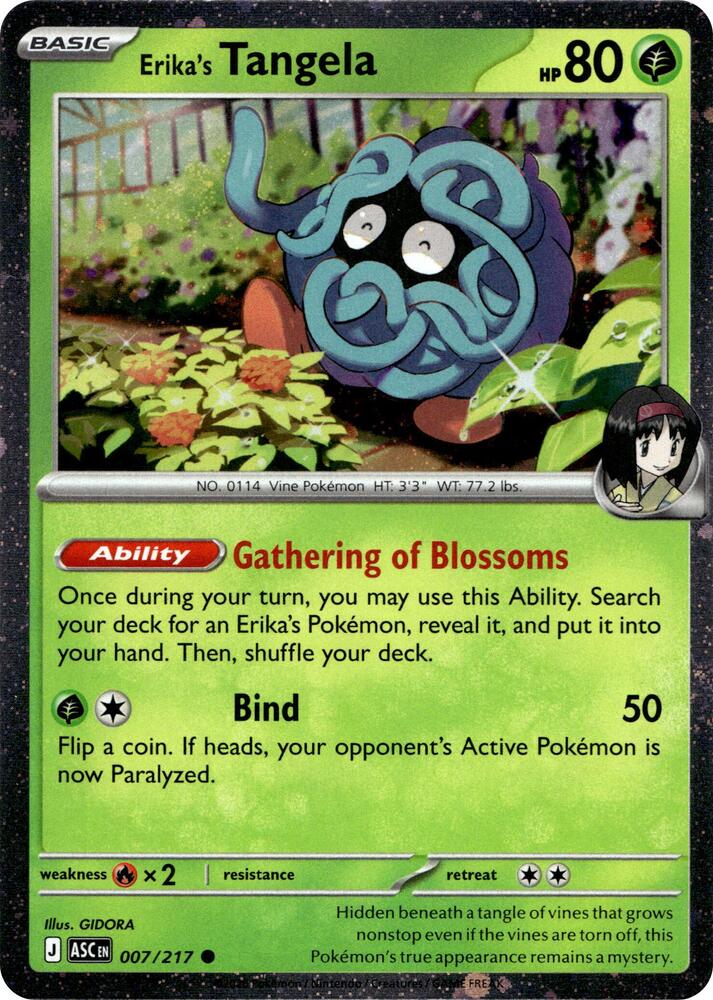 Erika’s Tangela [007/217 Extras - ENG]