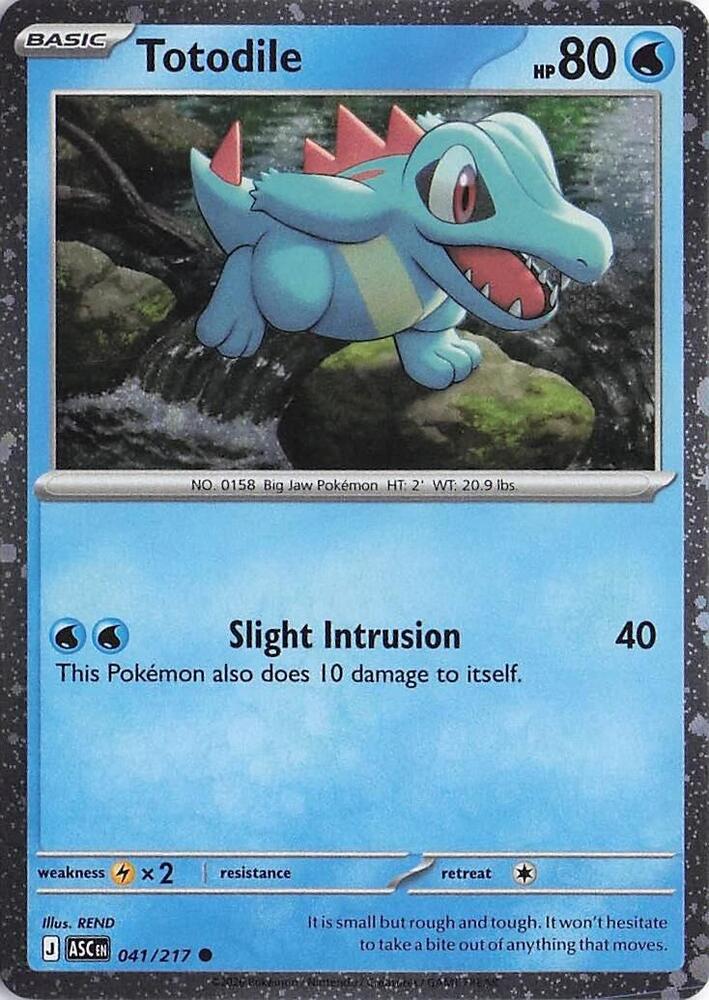 Totodile [041/217 Extras - ENG]