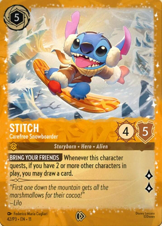 Stitch | Carefree Snowboarder [Promo - 42/P3]