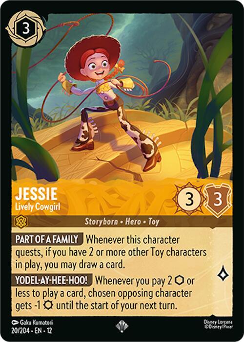 Jessie | Lively Cowgirl [Super Rare - 20/204]