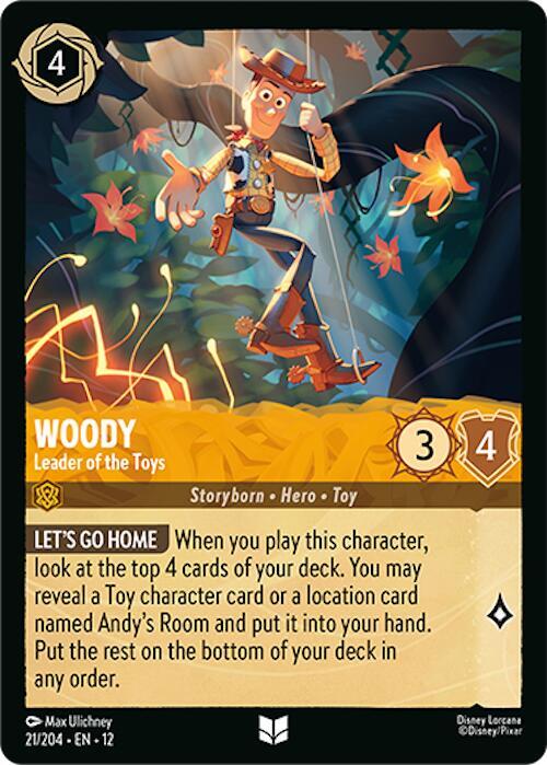 Woody | Leader of the Toys [Uncommon - 21/204]