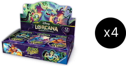 Lorcana Attack of the Vine! Booster Box Case [ENG]