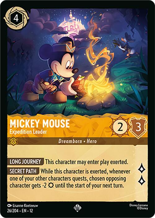 Mickey Mouse | Expedition Leader [Super Rare - 26/204]