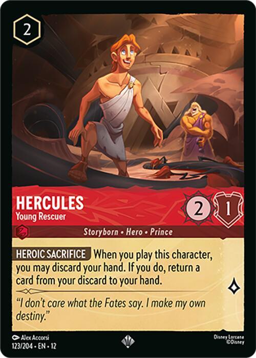 Hercules | Young Rescuer [Super Rare - 123/204]