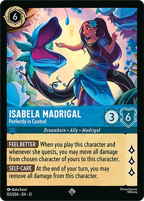 Isabela Madrigal | Perfectly in Control [Super Rare - 153/204]