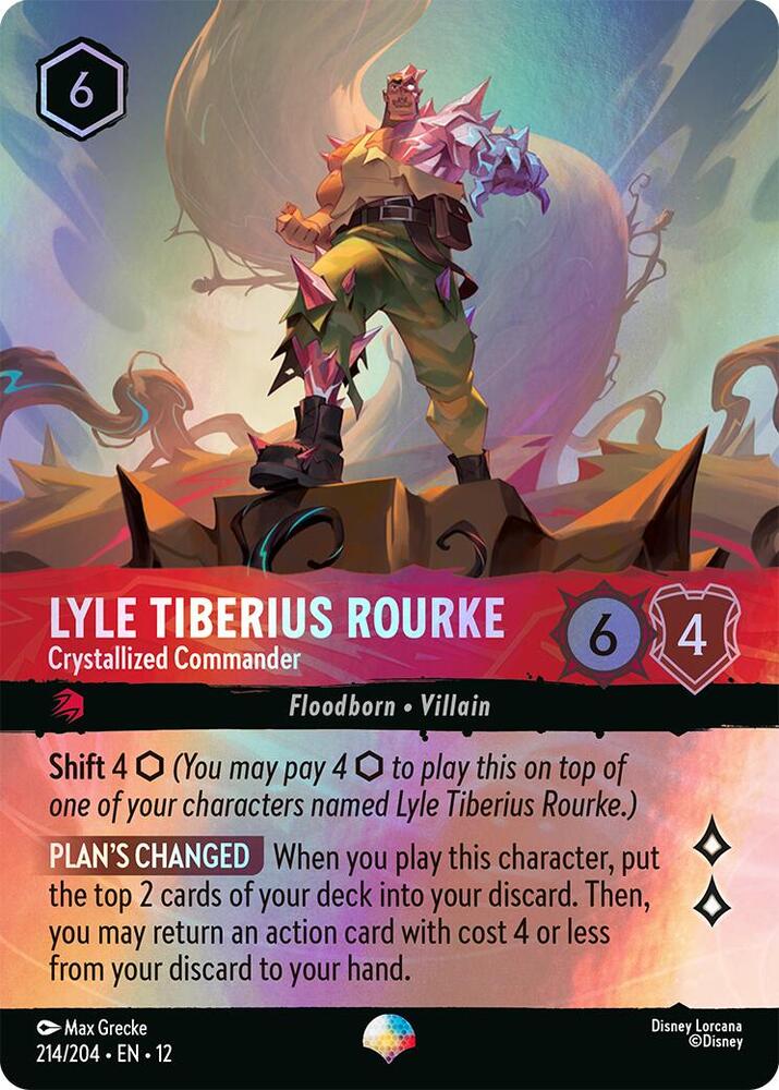 Lyle Tiberius Rourke | Crystallized Commander [Epic - 214/204]