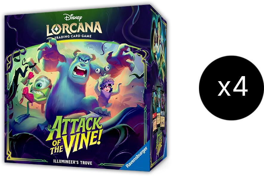 Lorcana Attack of the Vine! Illumineer’s Trove Case [ENG]