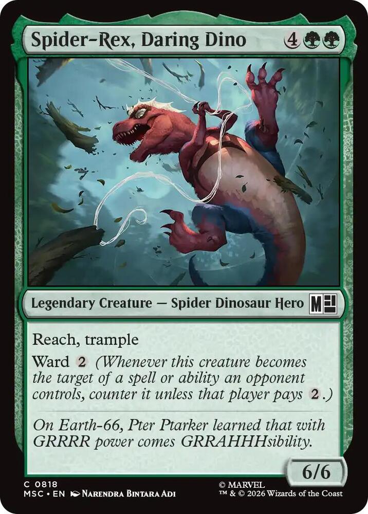 Spider-Rex, Daring Dino [0818 - ENG]