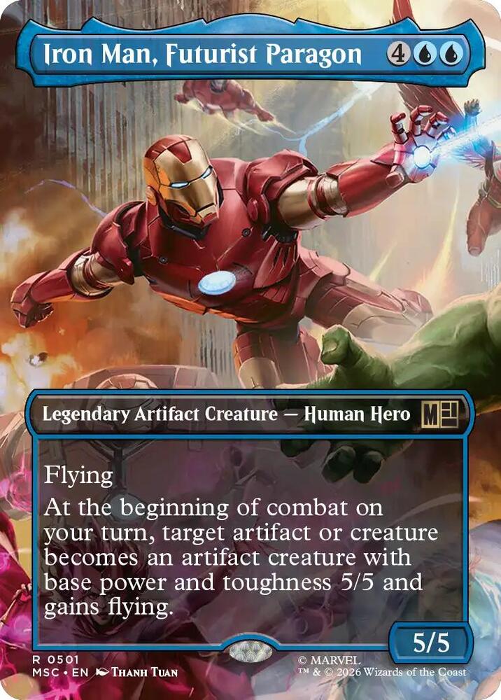Iron Man, Futurist Paragon [0501 - ENG]