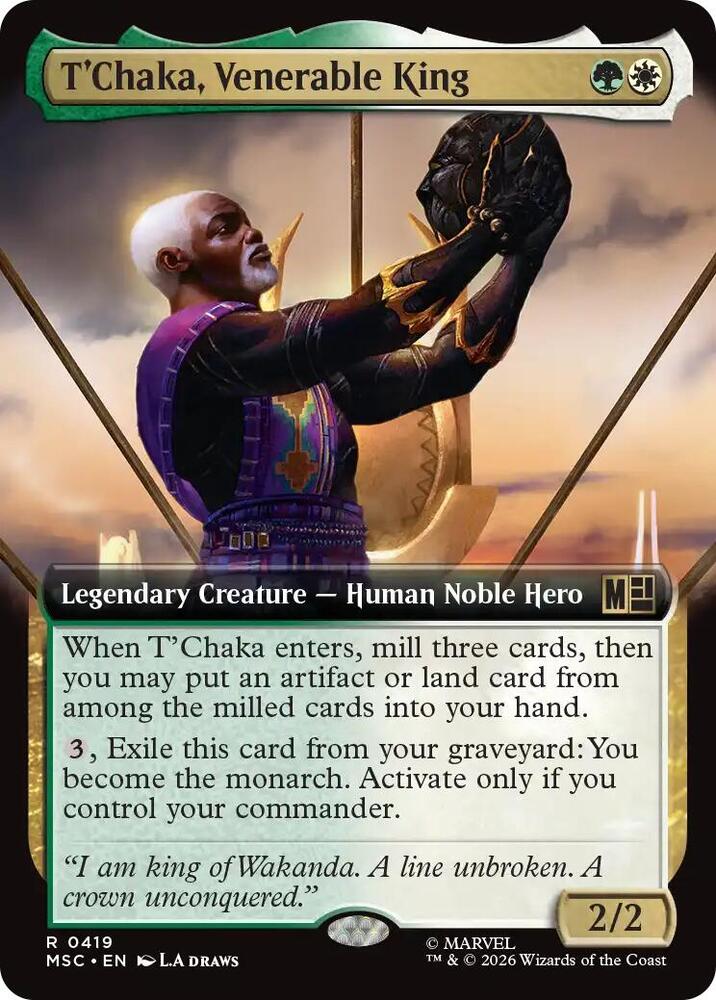 T’Chaka, Venerable King [0419 - ENG]