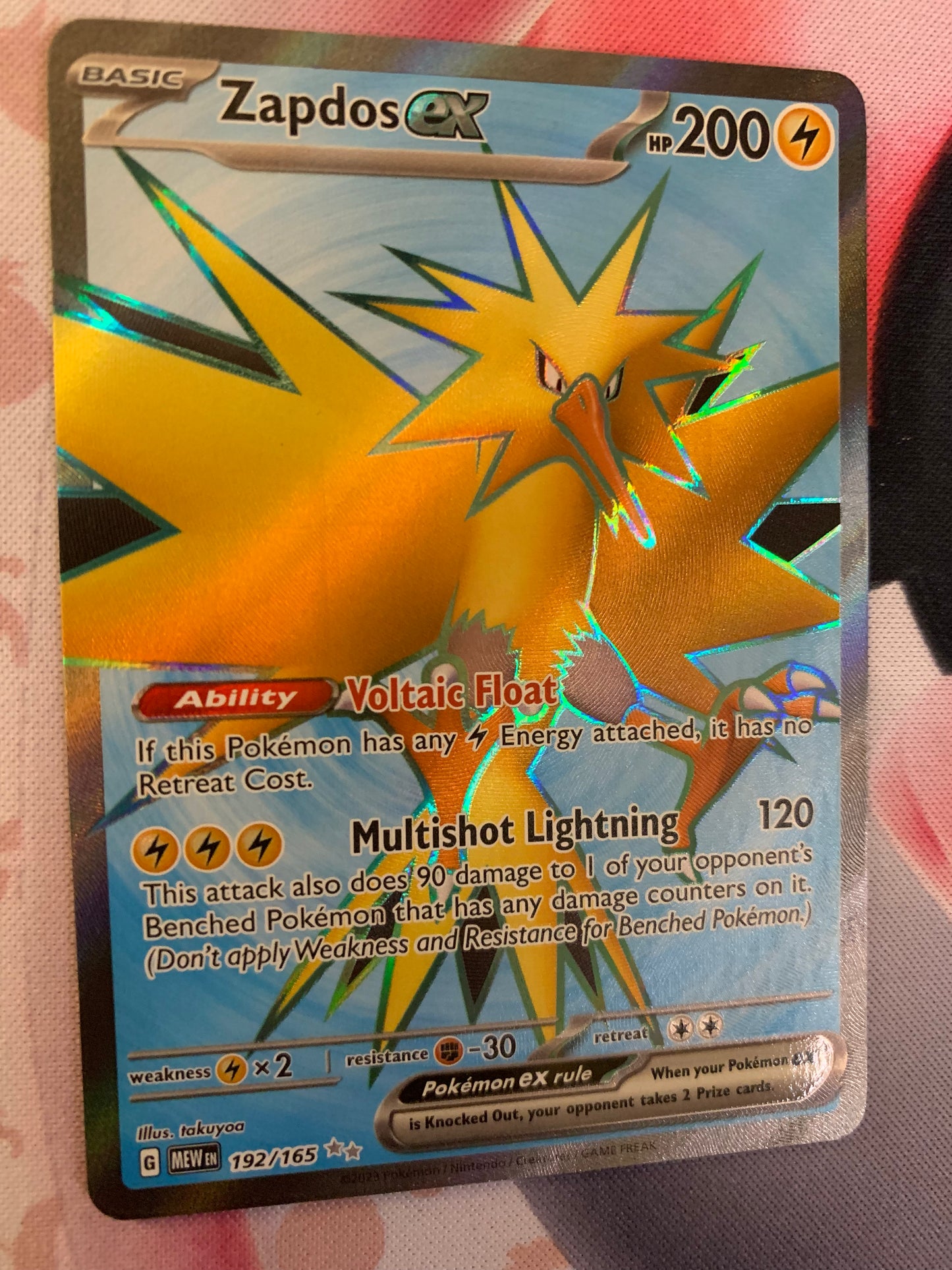 Zapdos ex