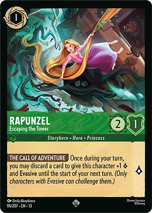 Rapunzel | Escaping the Tower [Super Rare - 95/207]