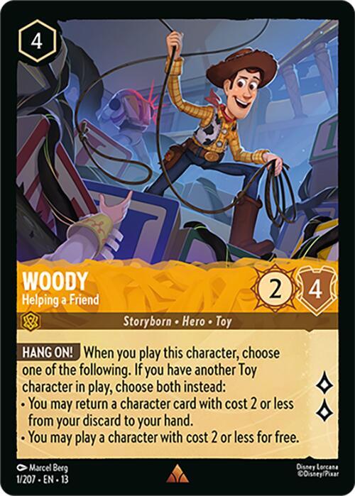Woody | Helping a Friend [Rare - 1/207]