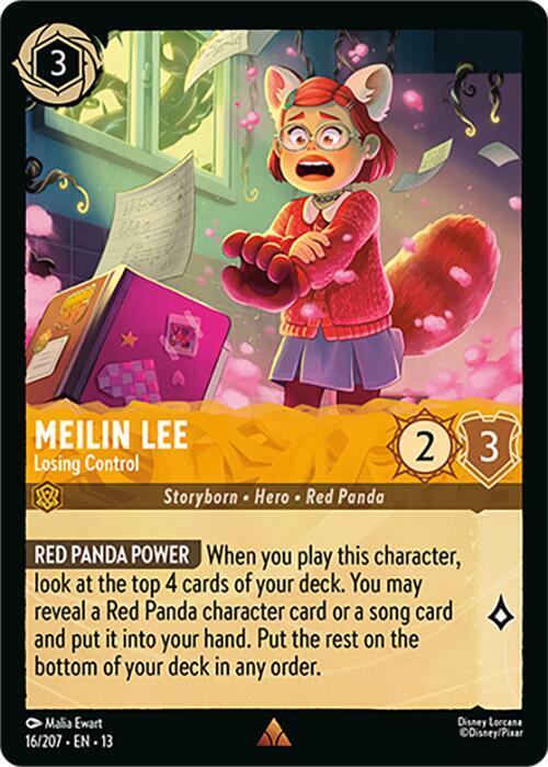 Meilin Lee | Losing Control [Rare - 16/207]