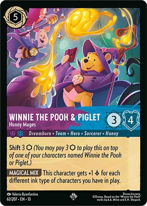 Winnie the Pooh & Piglet | Hunny Mages [Super Rare - 62/207]
