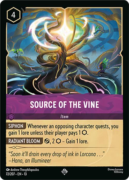 Source of the Vine [Super Rare - 72/207]