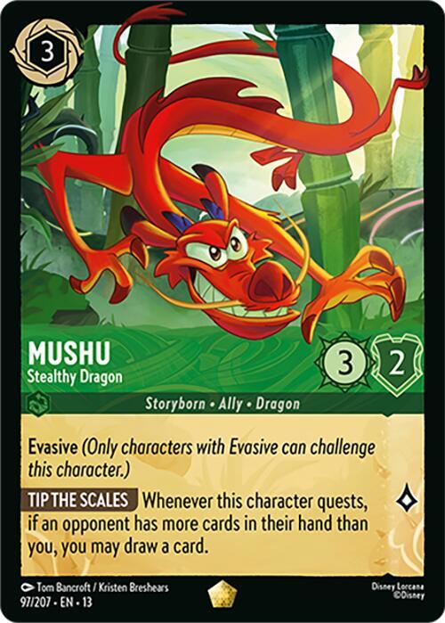 Mushu | Stealthy Dragon [Legendary - 97/207]