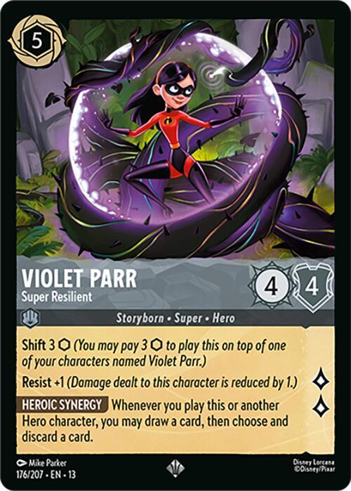 Violet Parr | Super Resilient [Super Rare - 176/207]